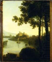 Richard Wilson River Scene with Castle,